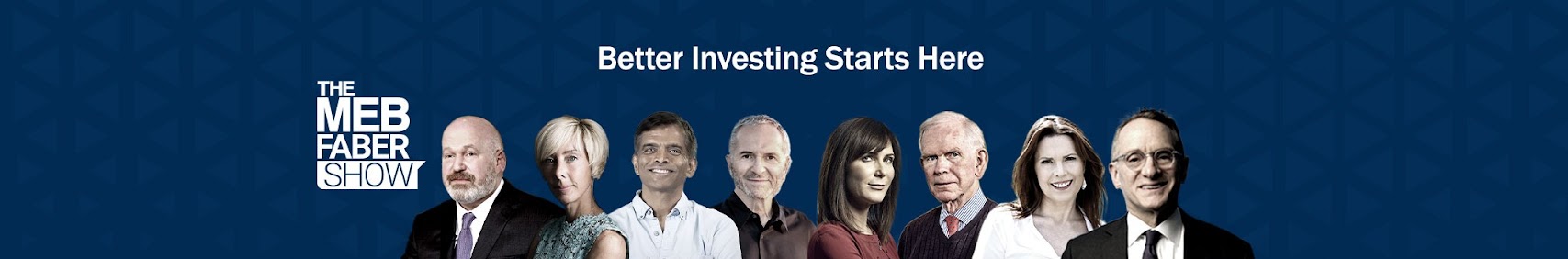 The Meb Faber Show channel banner